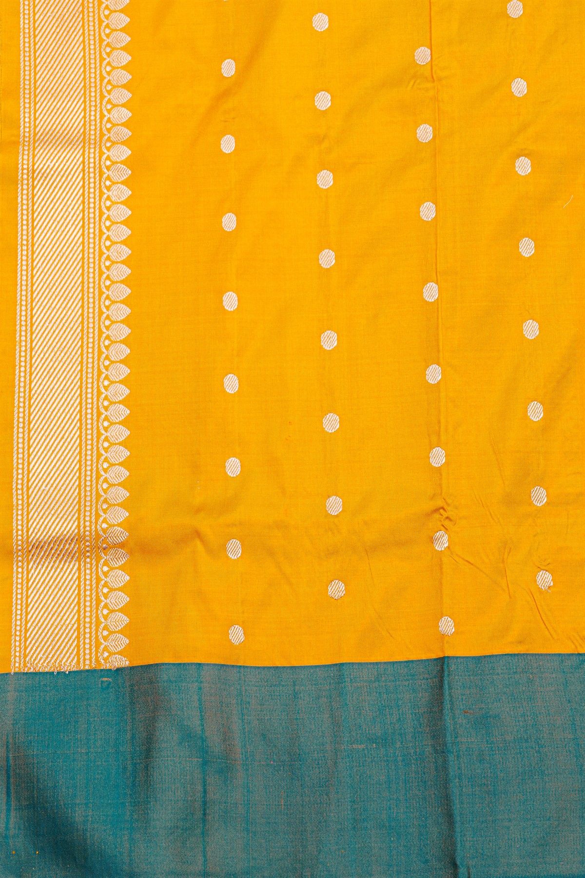 Banarasi Silk Yellow Saree