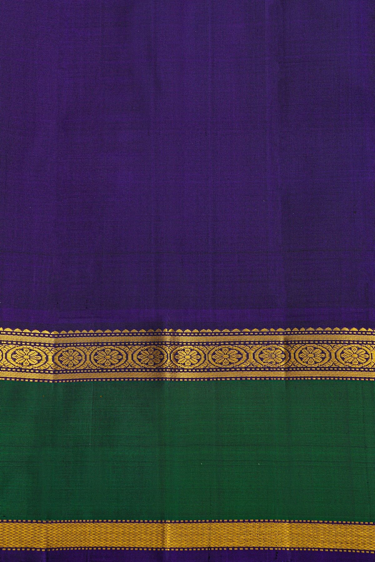 Kancheepuram Silk Multi Colour Saree
