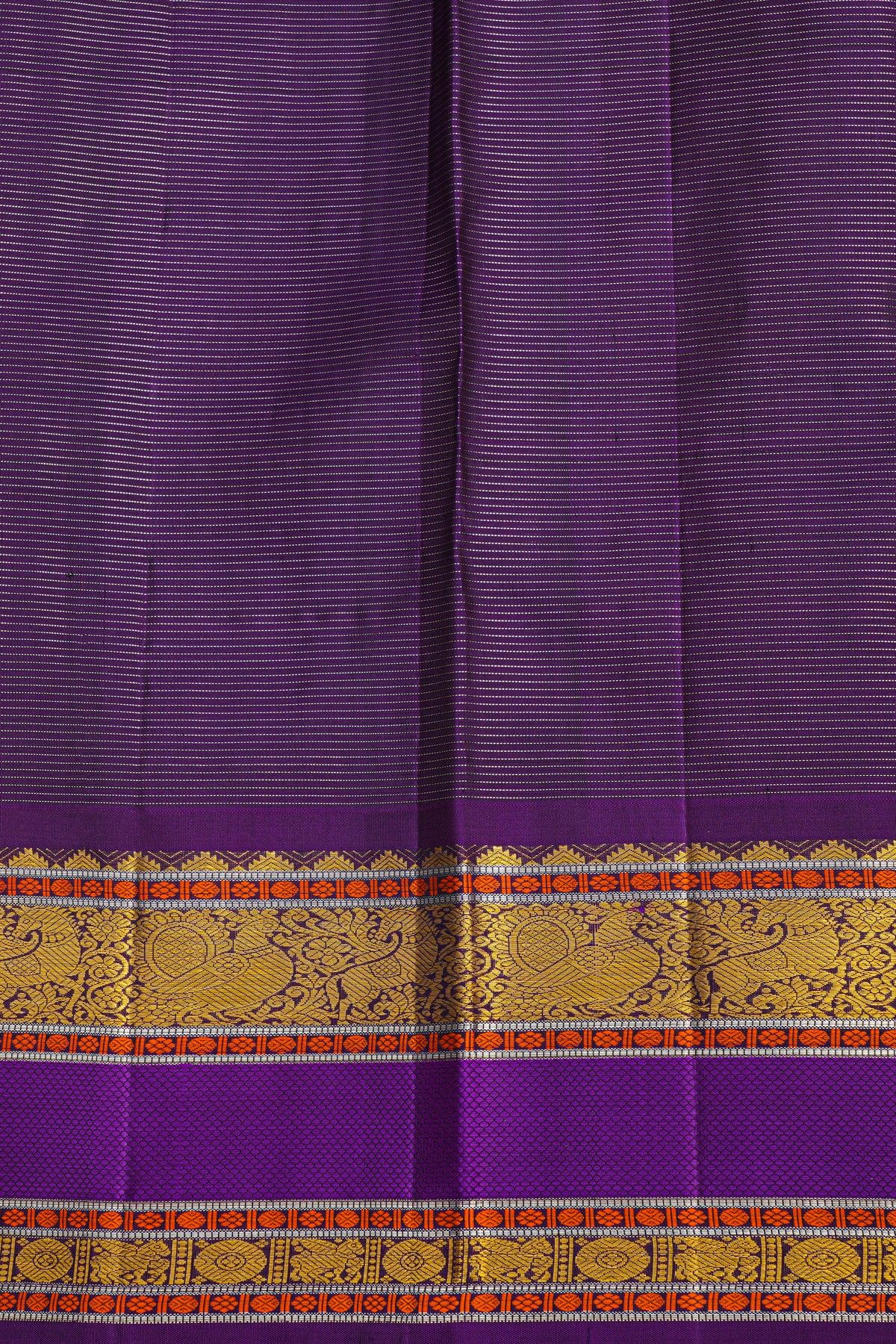 kancheepuram Silk Yellow Saree