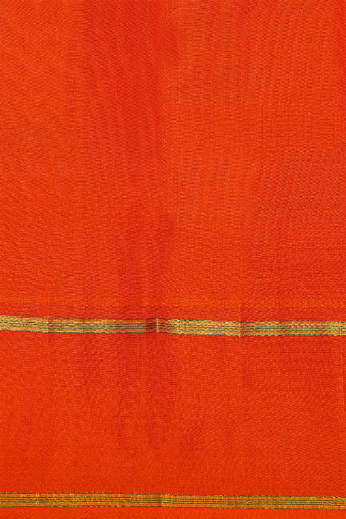 Kancheepuram Silk Cream Saree