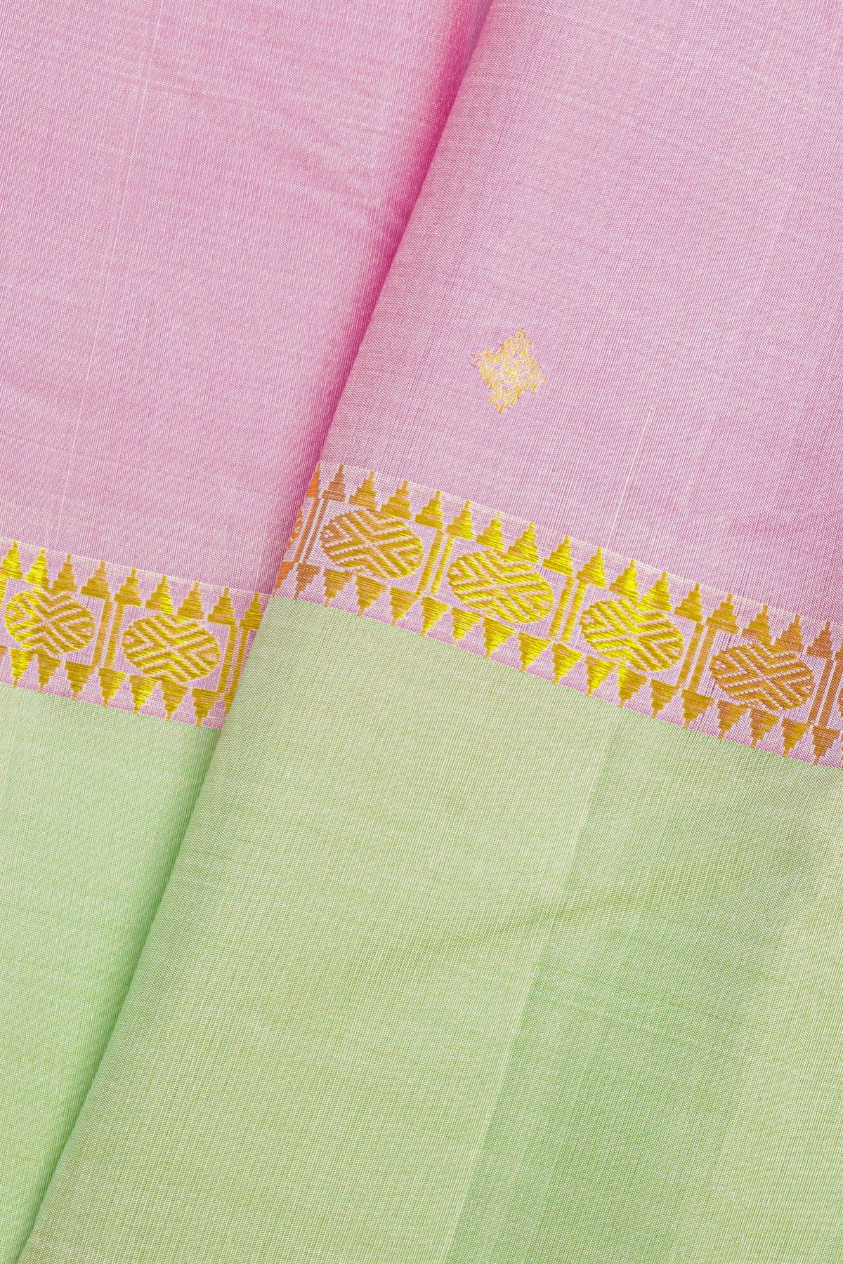Kancheepuram Silk Lavender Saree