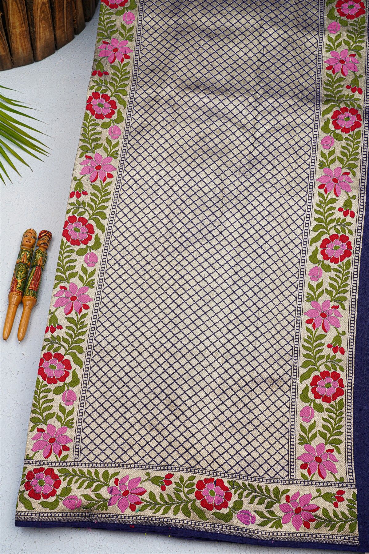 Fancy Tussar Multi Colour Saree