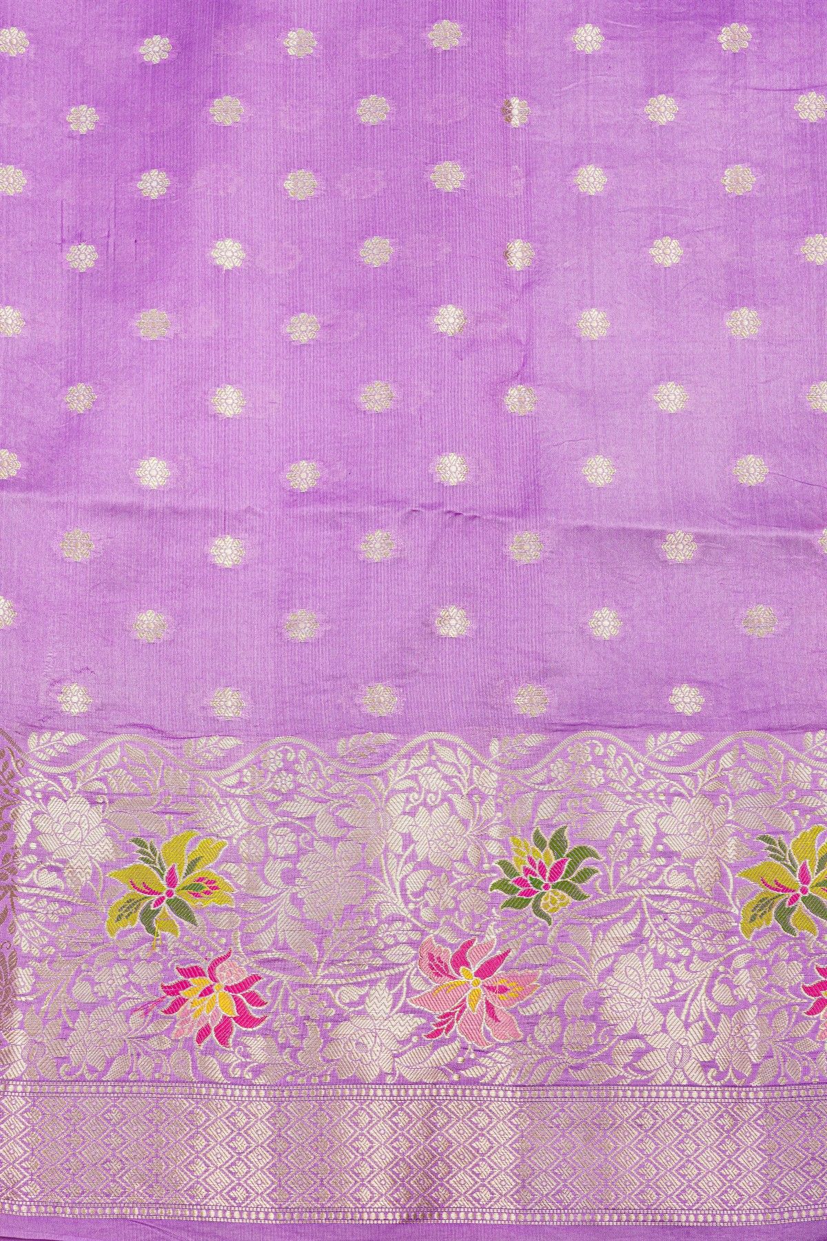 Fancy Matka Silk Light Green Saree