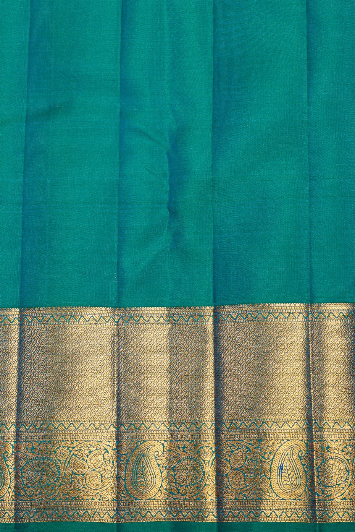 Kancheepuram Silk Dual Colour Saree