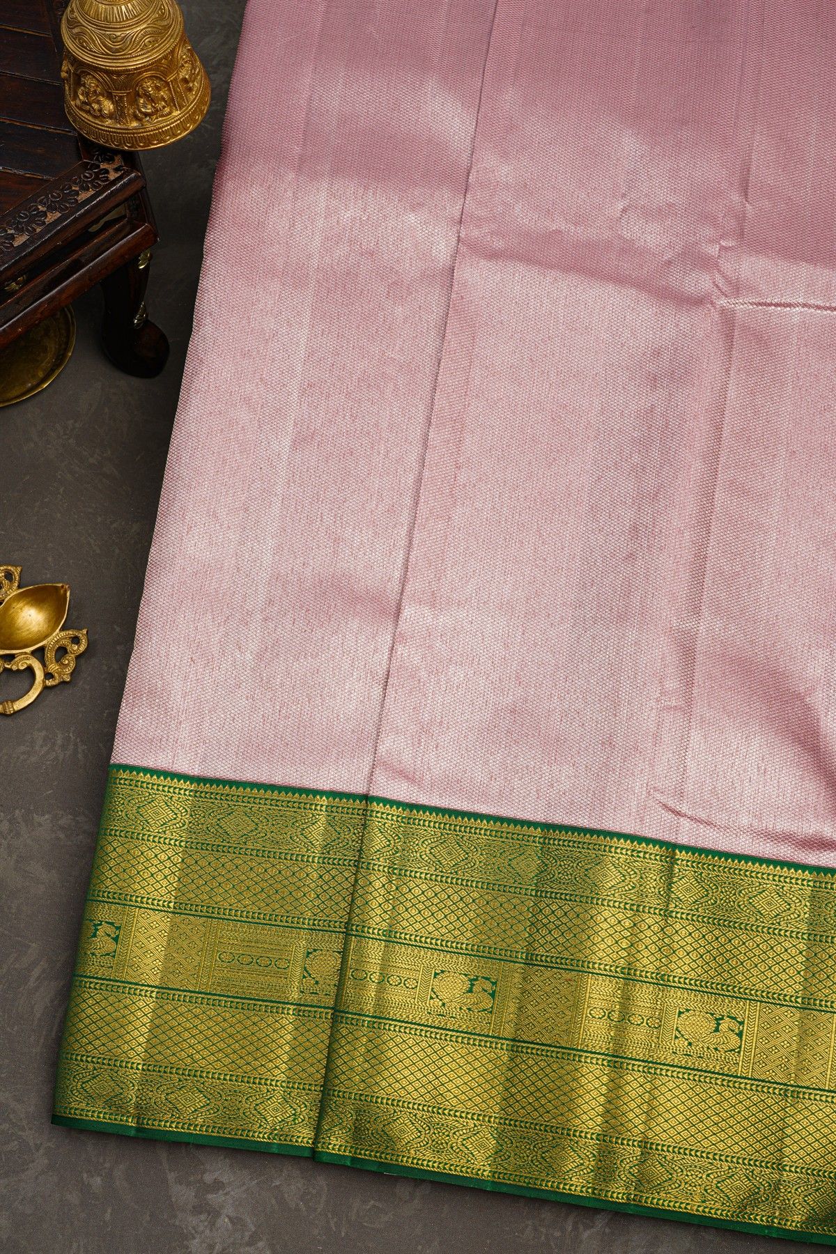 Kancheepuram Silk Pink Saree