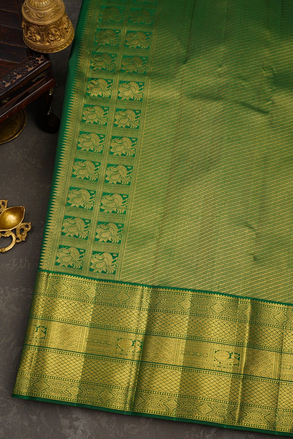 Kancheepuram Silk Pink Saree