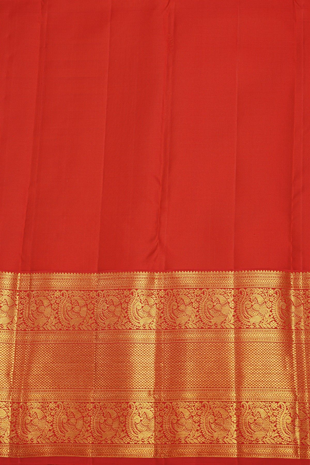 Kancheepuram Silk Brown Saree