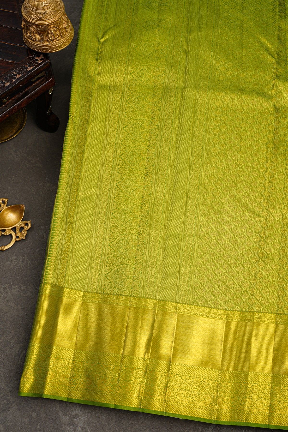 Kancheepuram Silk Maroon Saree