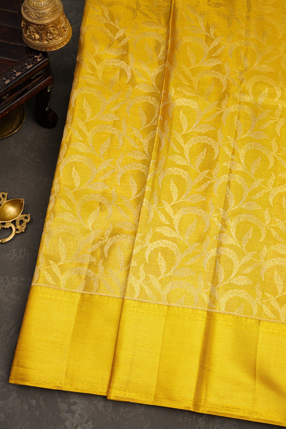Kancheepuram Tissue Gold Saree