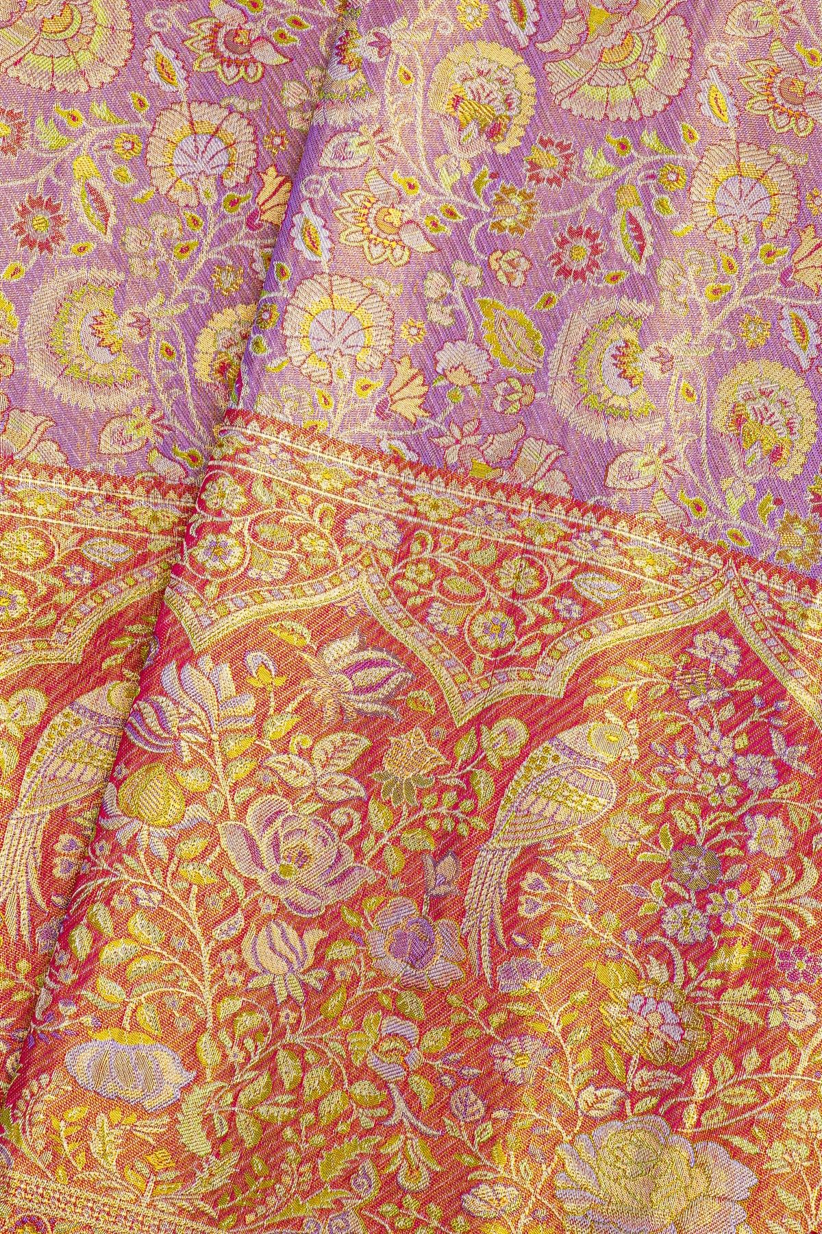 Kancheepuram Tissue Lavender Saree