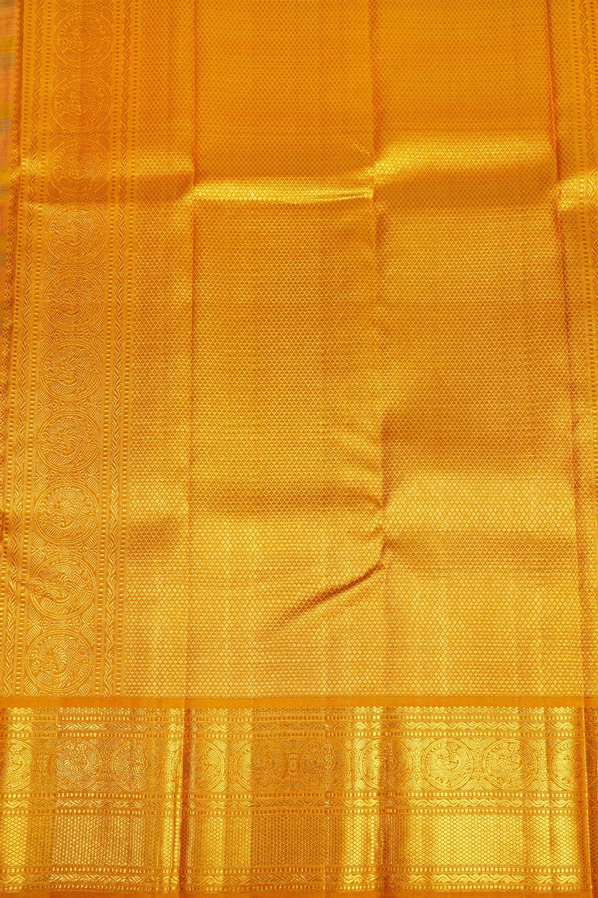 Kancheepuram Silk Multi-Colour Saree