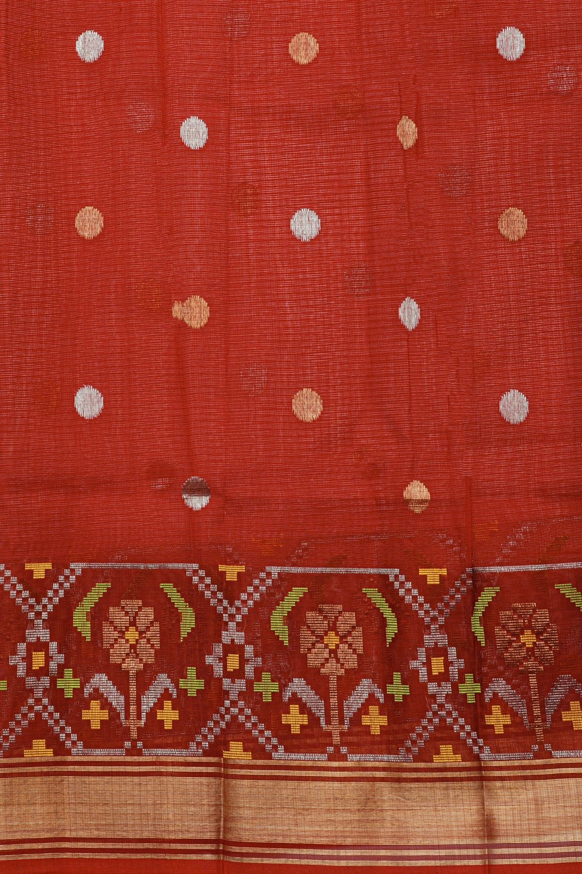 Zari Kota Cotton Royal Blue Saree