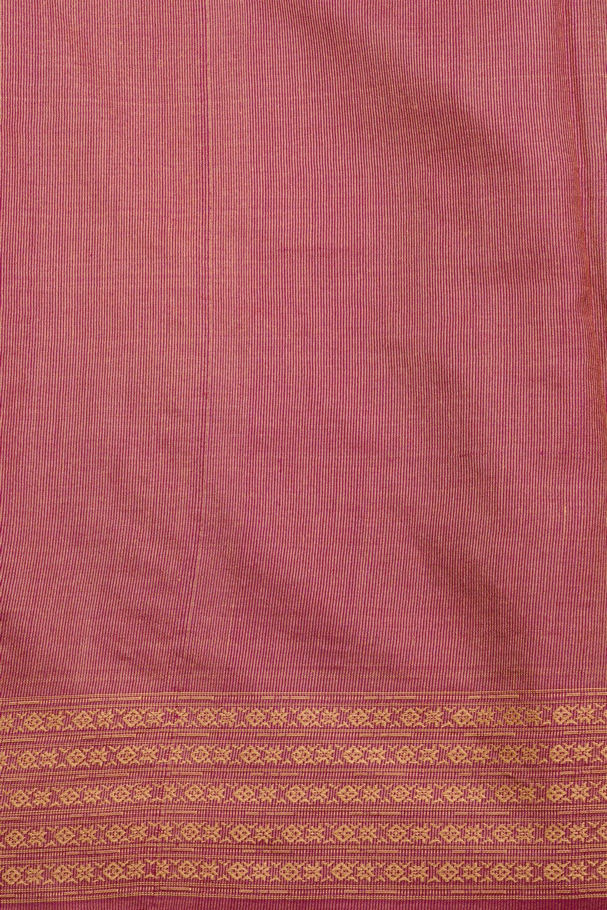 Designer Tussar Magenta Saree
