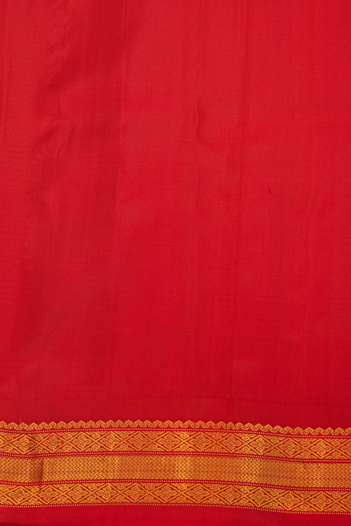 Gadwal Silk Off White Saree
