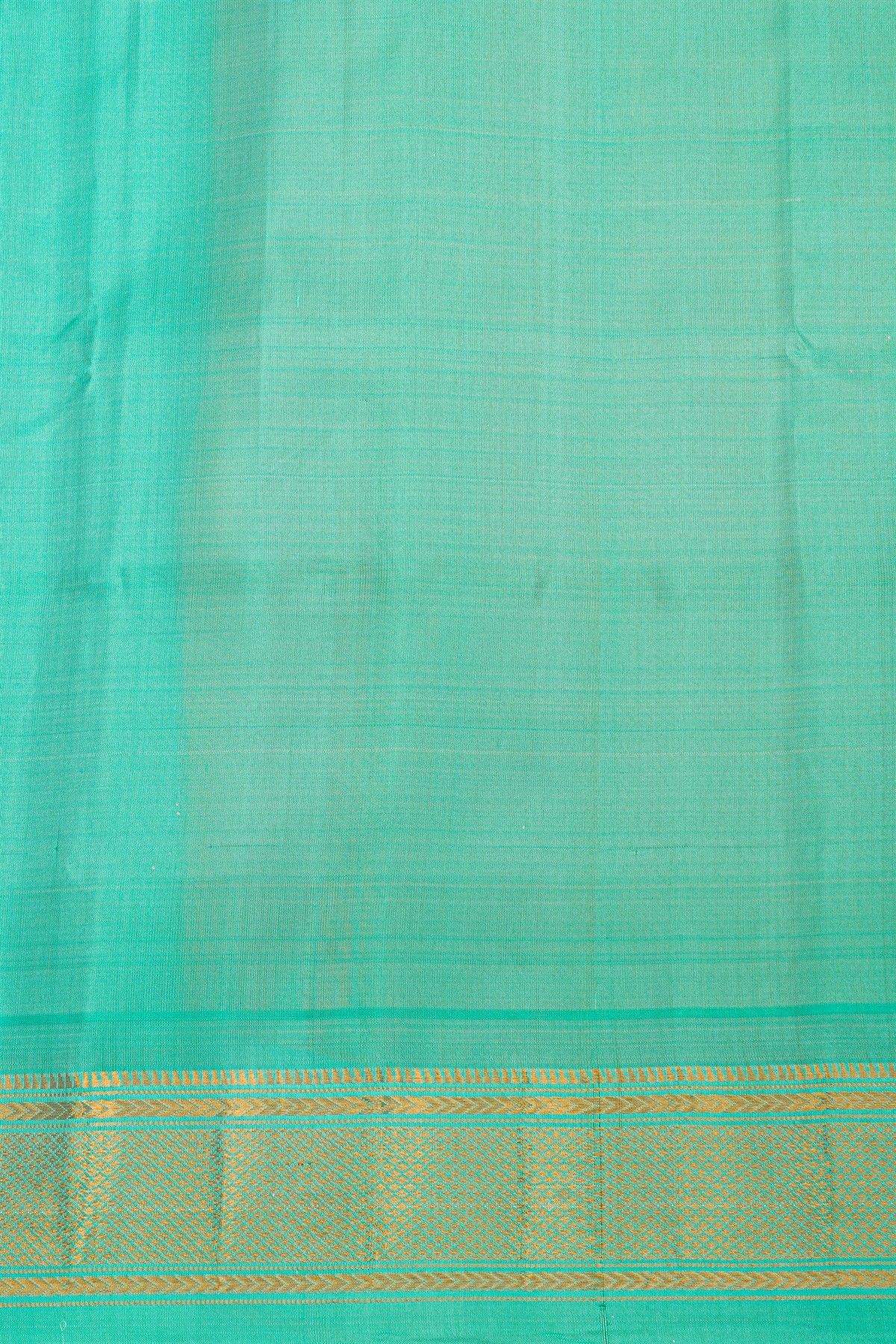 Gadwal Silk Yellow Saree