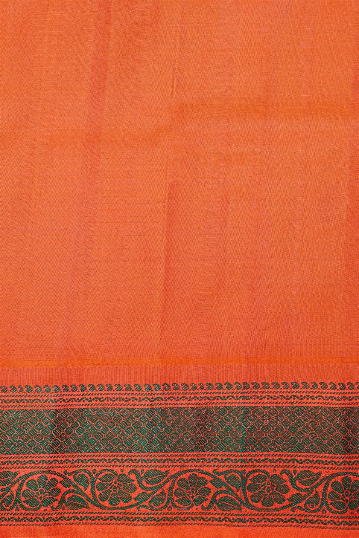 Gadwal Silk Yellow Saree