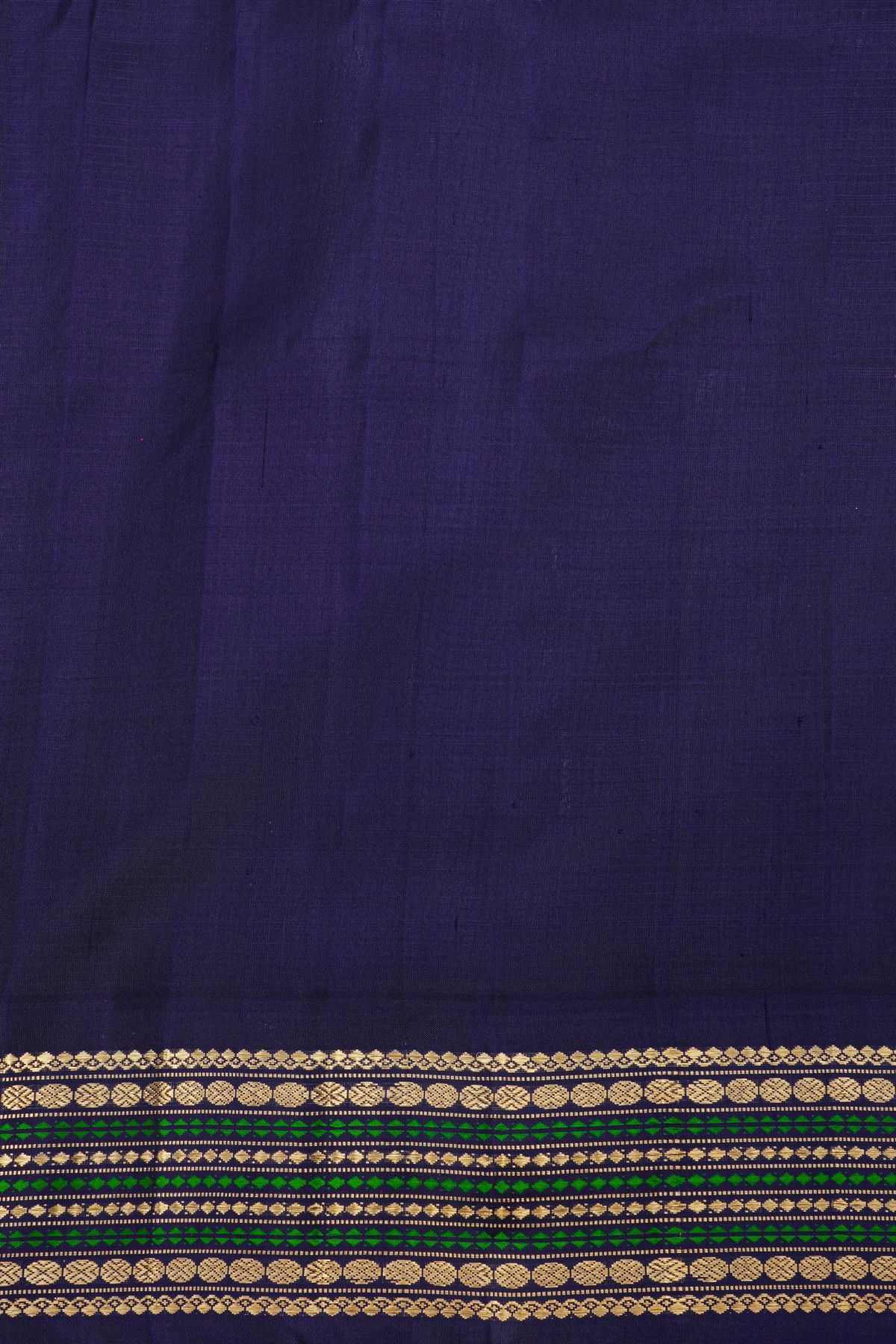 Gadwal Silk Sea Green Saree