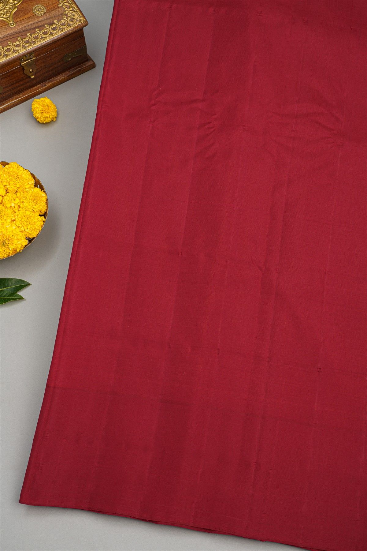 Gadwal Silk Yellow Saree