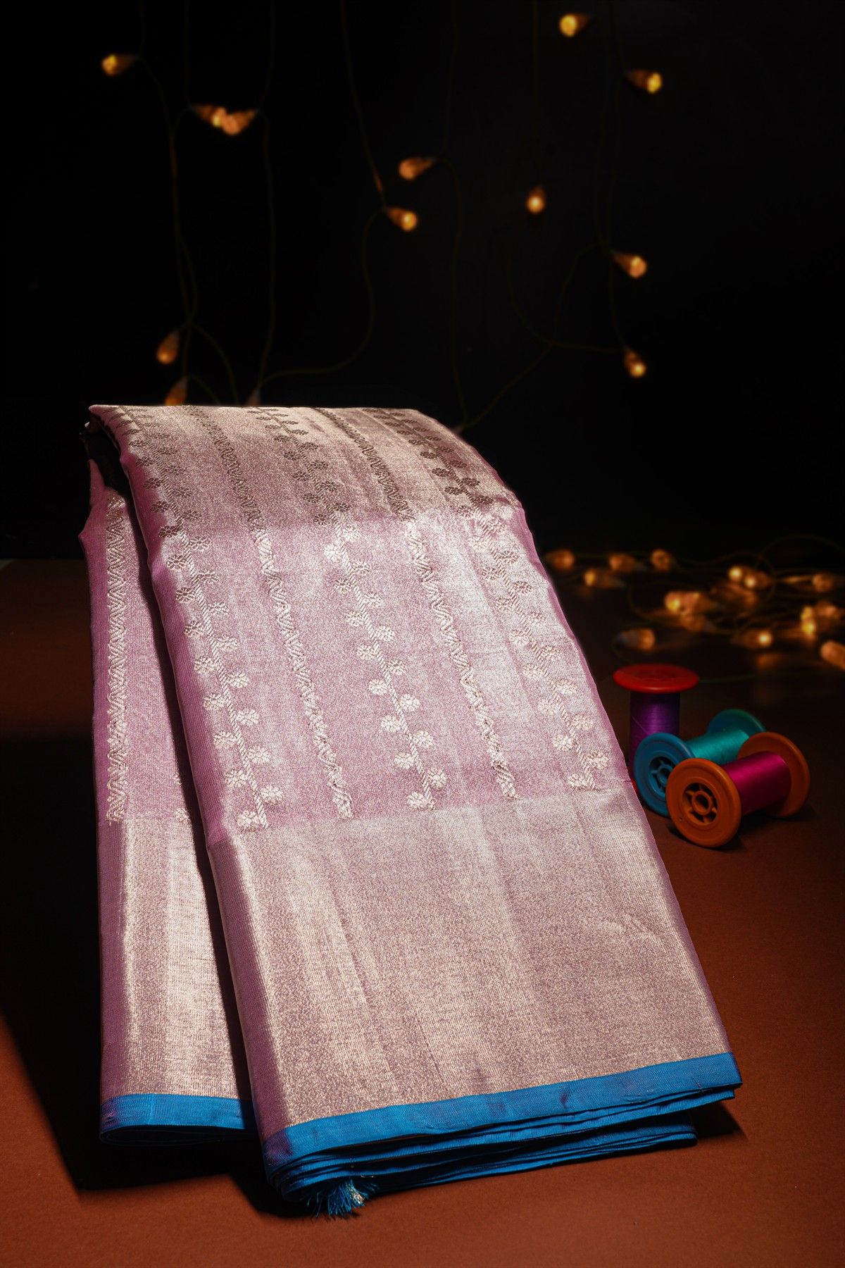 Venkatagiri Silk Lavender Saree