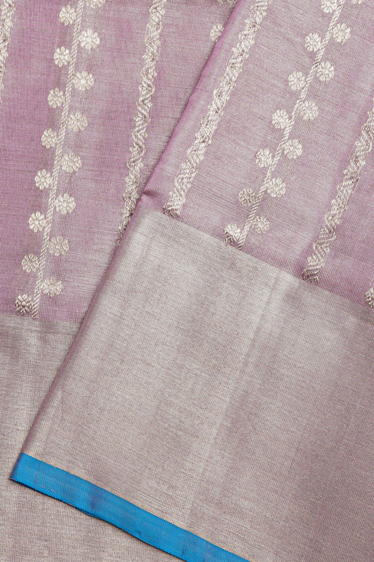 Venkatagiri Silk Lavender Saree