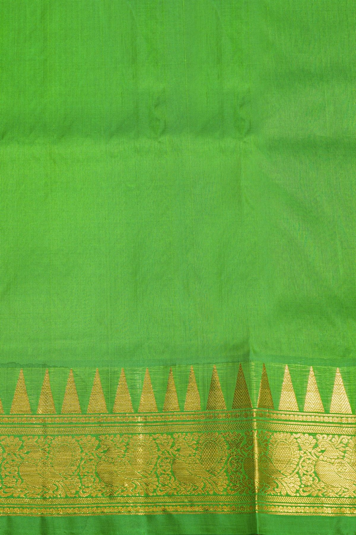 Venkatagiri Silk Sea Green Saree