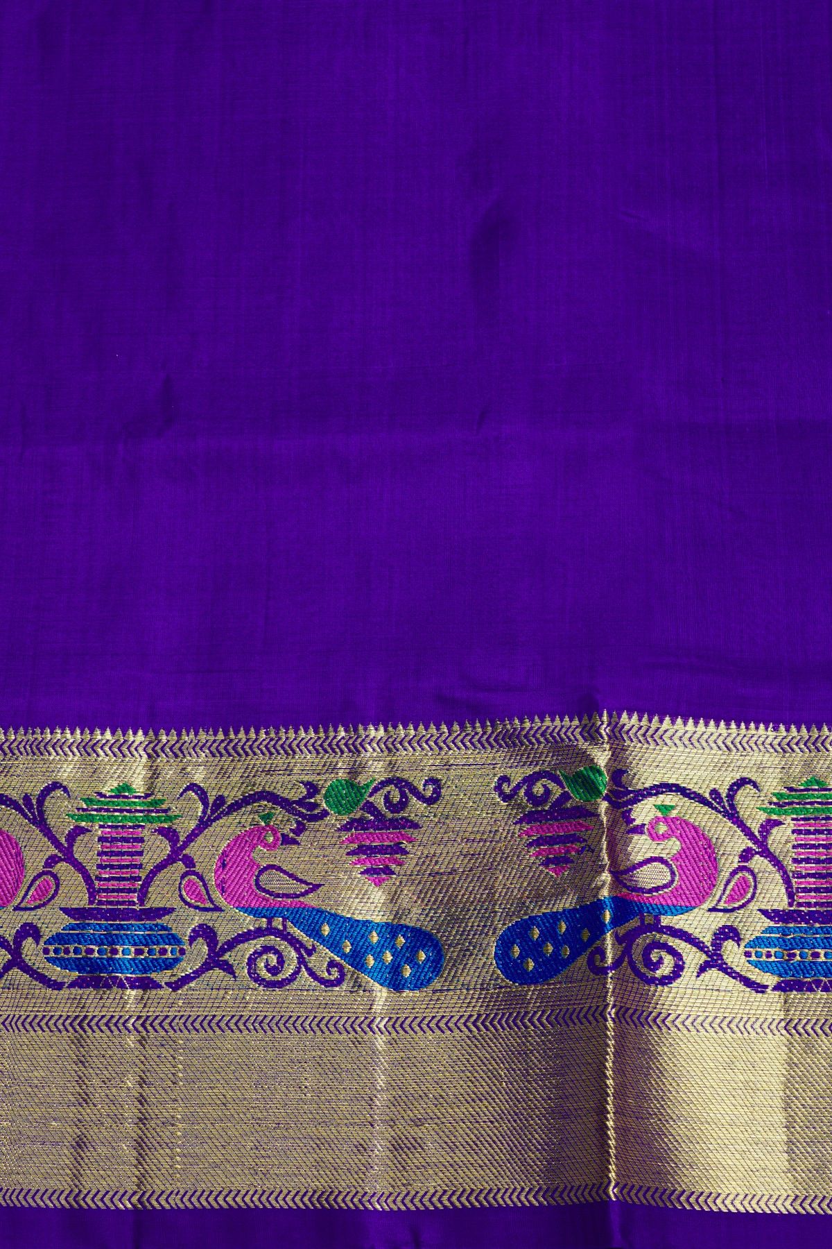 Venkatagiri Silk Dual Colour Saree
