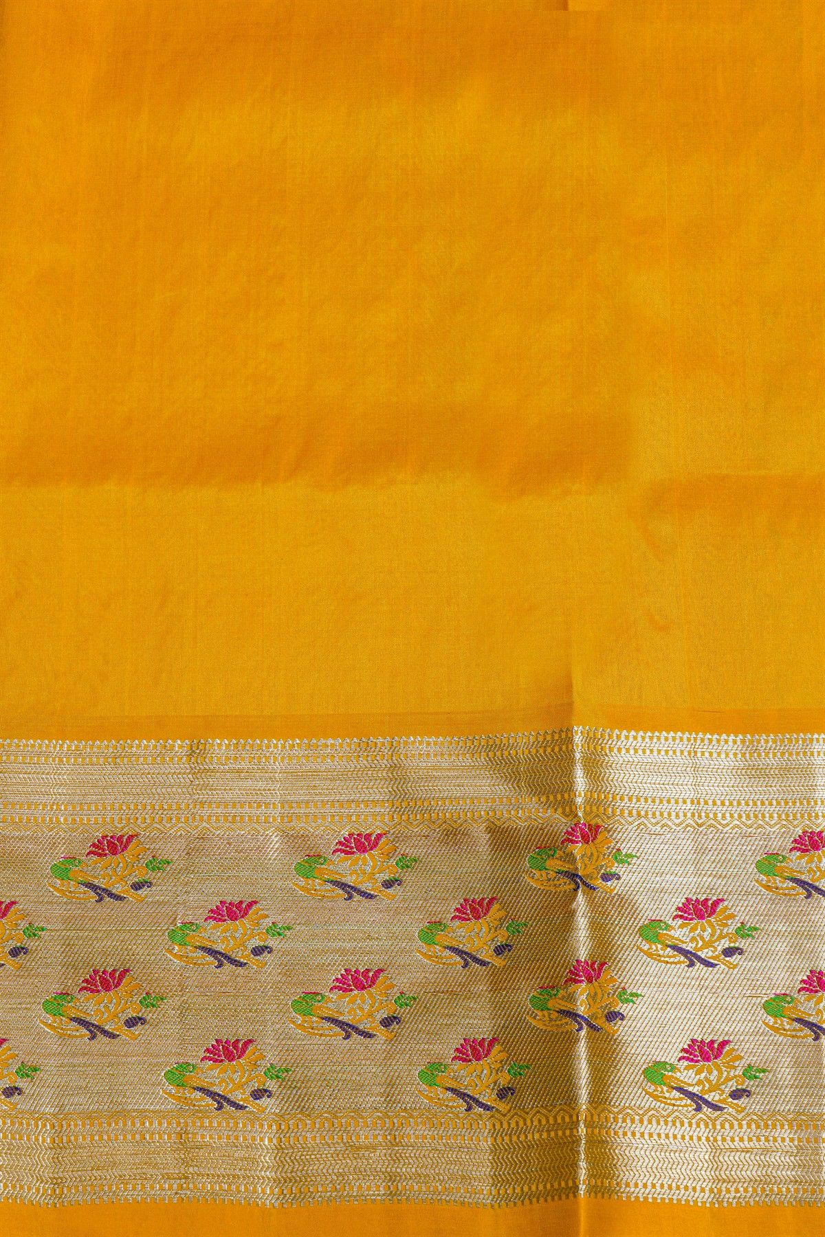 Venkatagiri Silk Maroon Saree