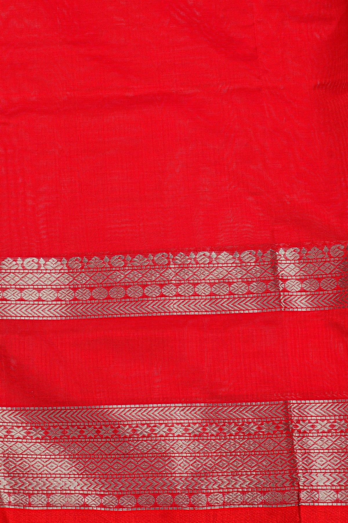 Kuppadam Sico Peacock Blue Saree