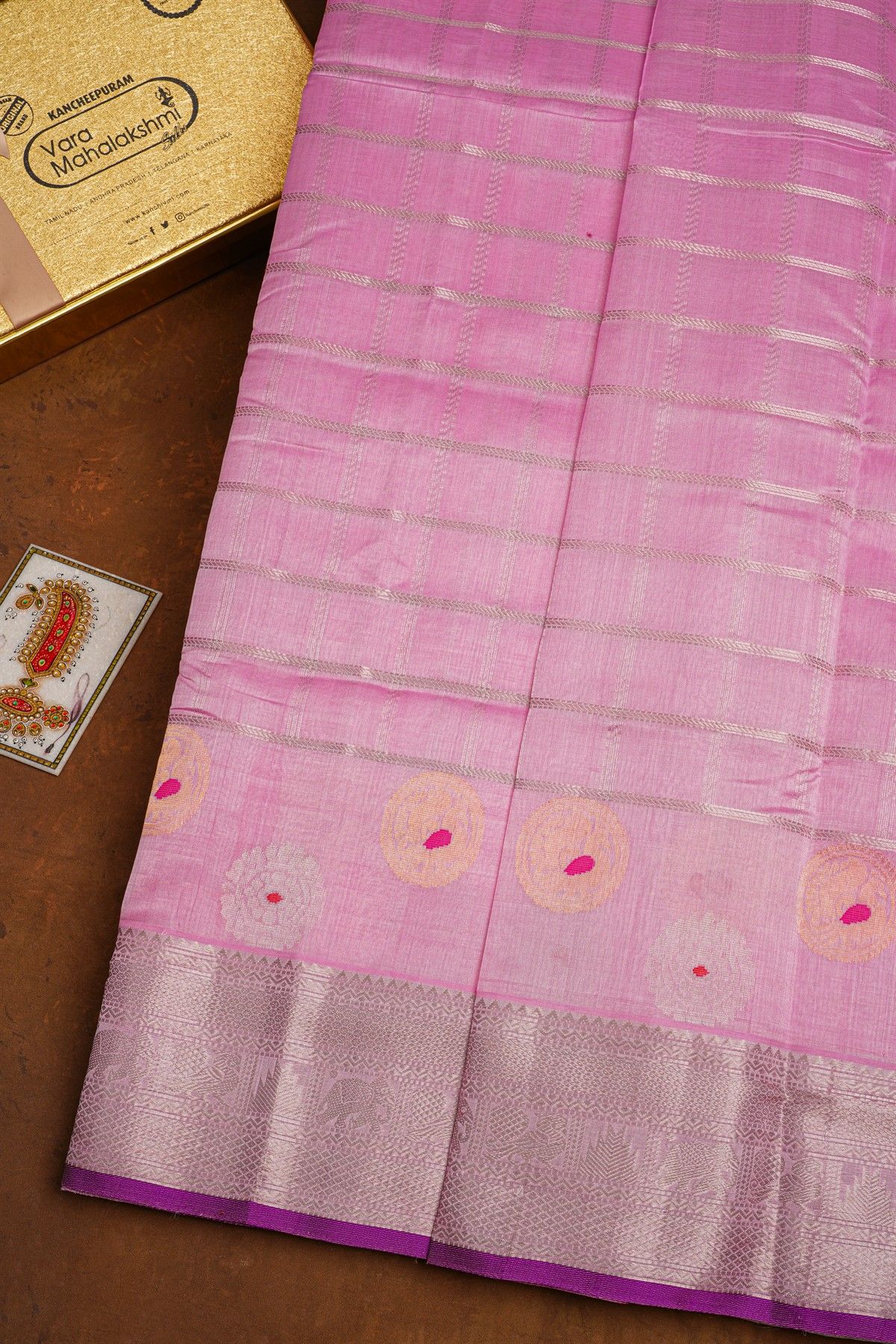 Kuppadam Sico Lavender Saree