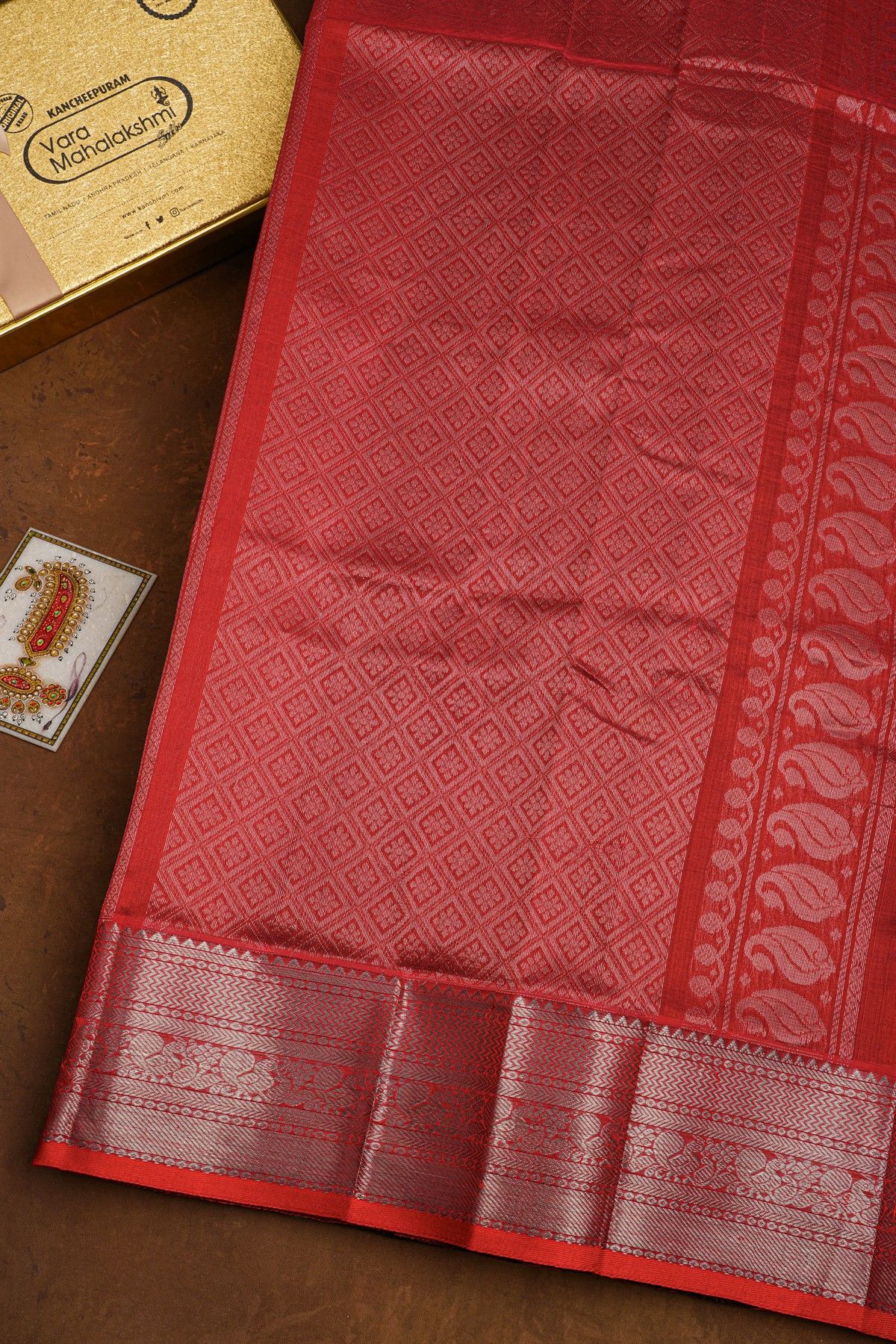 Kuppadam Sico Bottle Green Saree