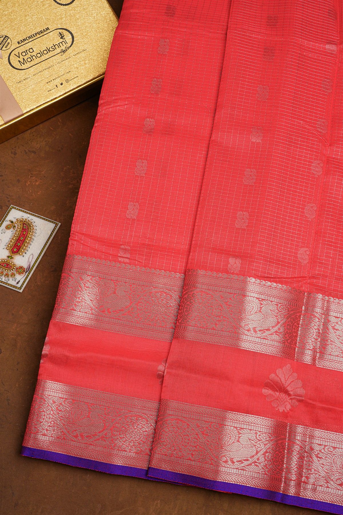 Kuppadam Sico Pink Saree