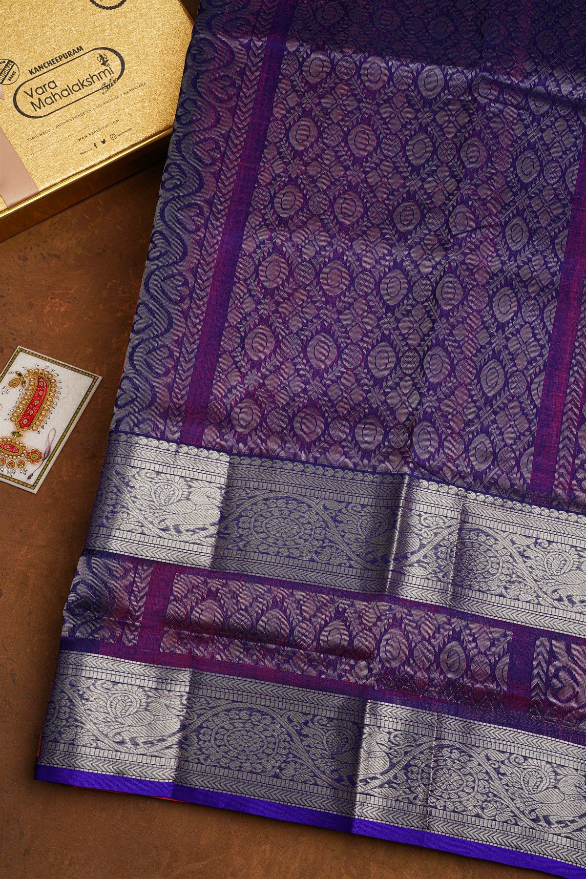 Kuppadam Sico Pink Saree