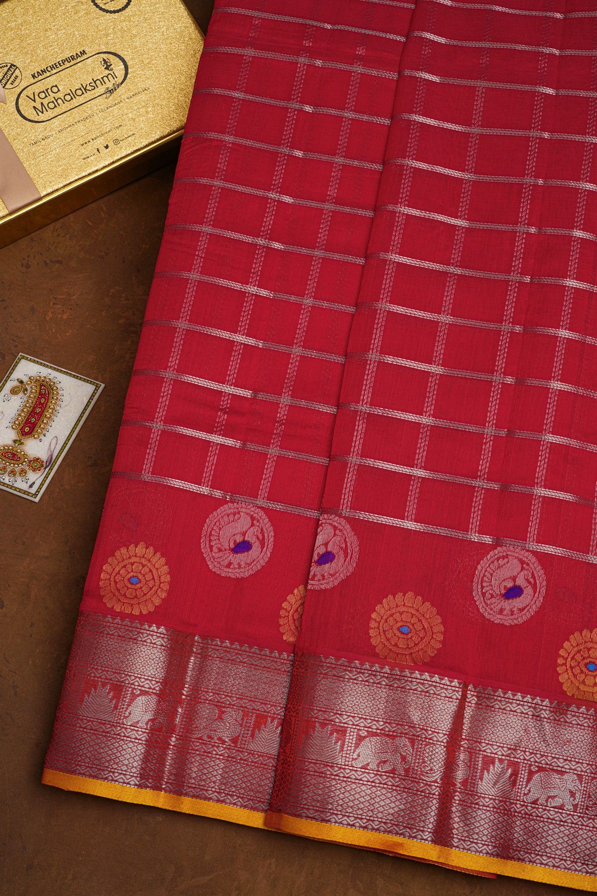 Kuppadam Sico Pink Saree