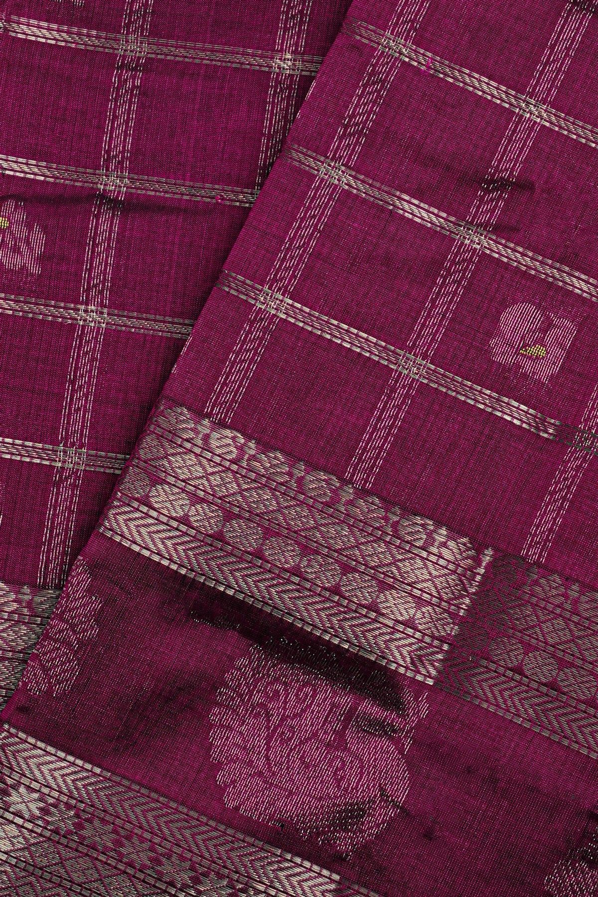 Kuppadam Sico Purple Saree