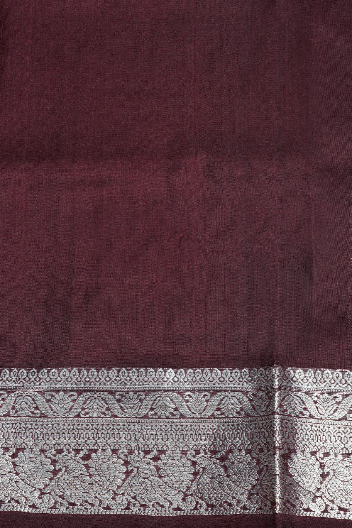 Venkatagiri Silk Maroon Saree