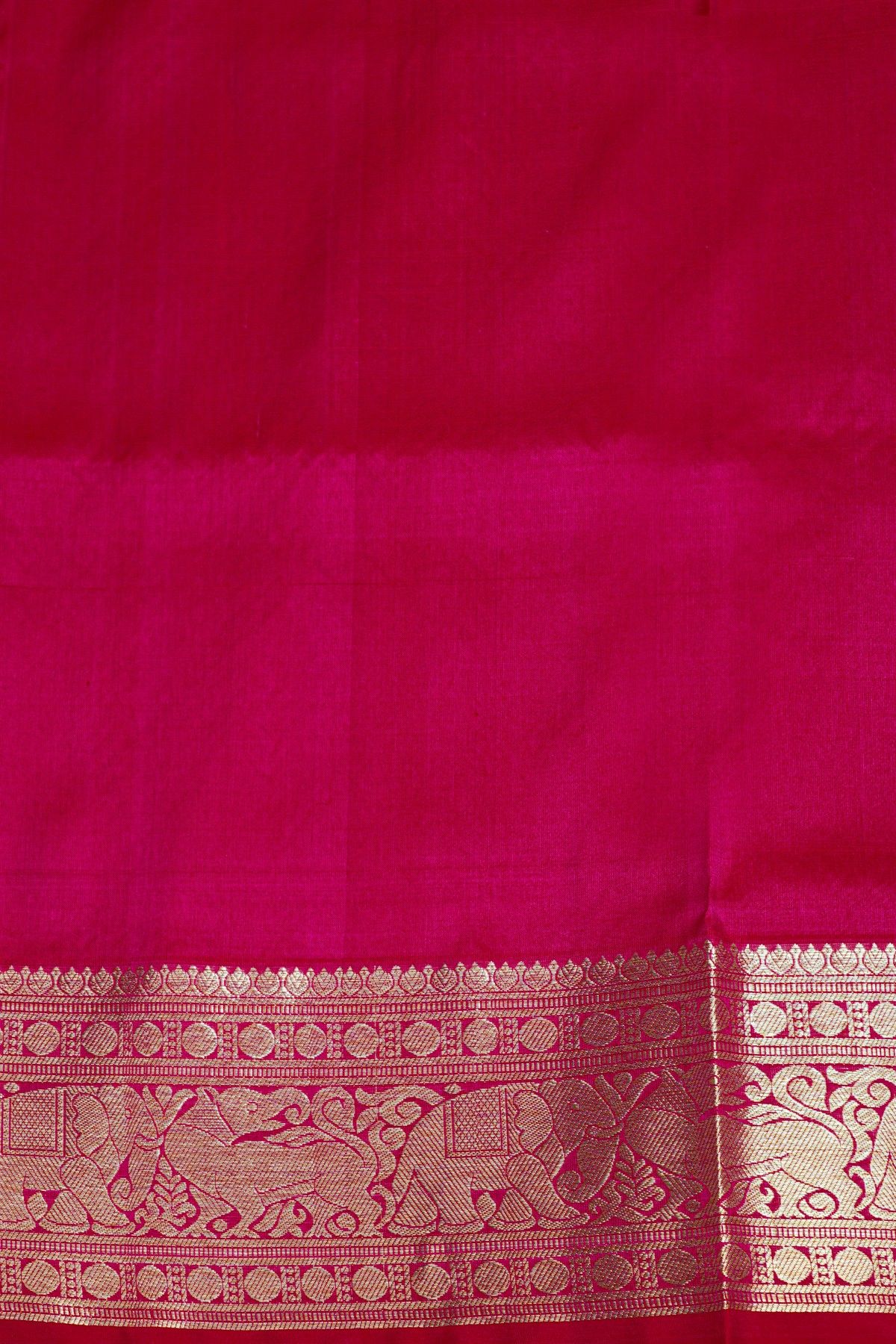 Venkatagiri Silk Magenta Saree