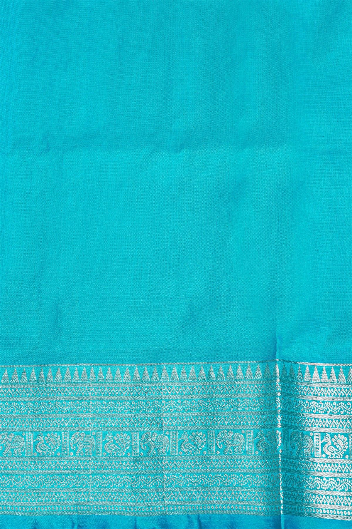 Venkatagiri Silk Blue Saree