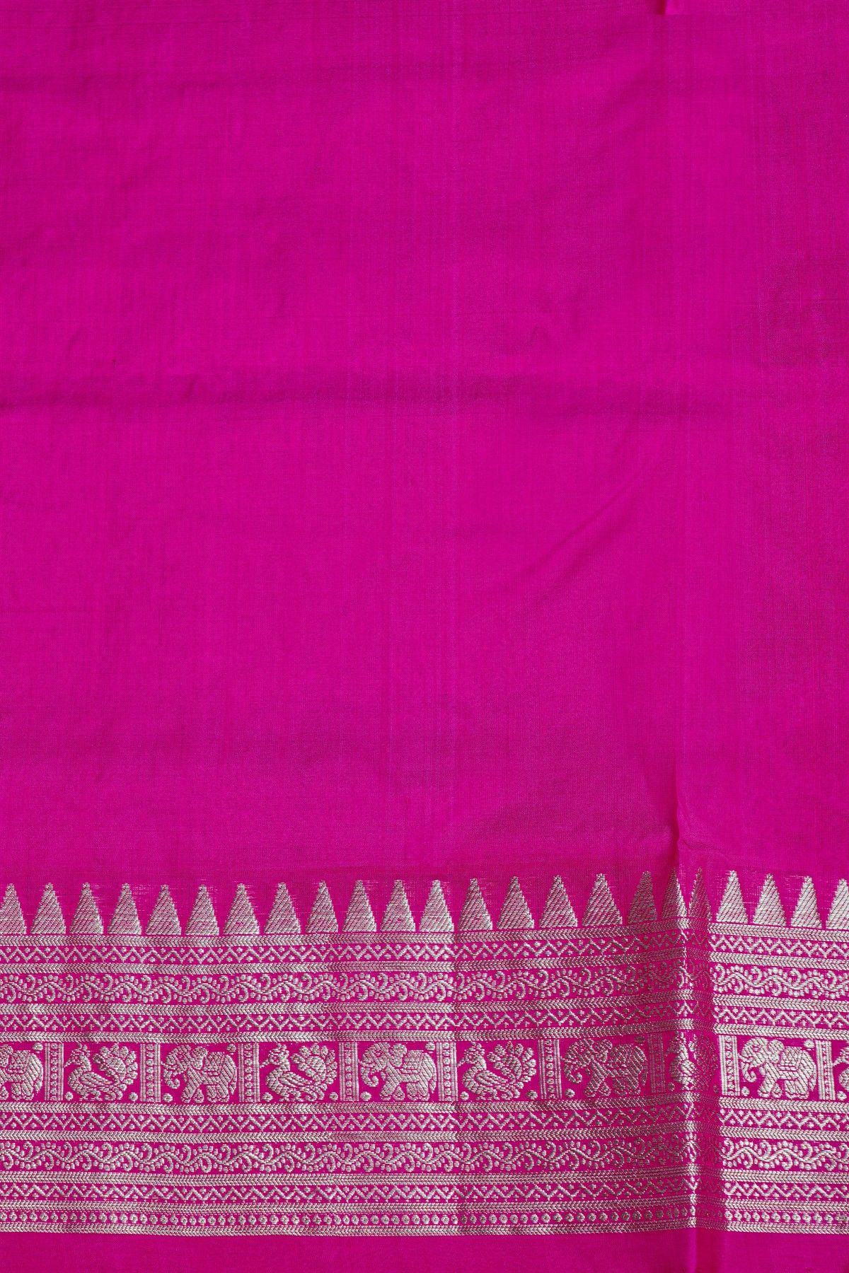 Venkatagiri Silk Green Saree