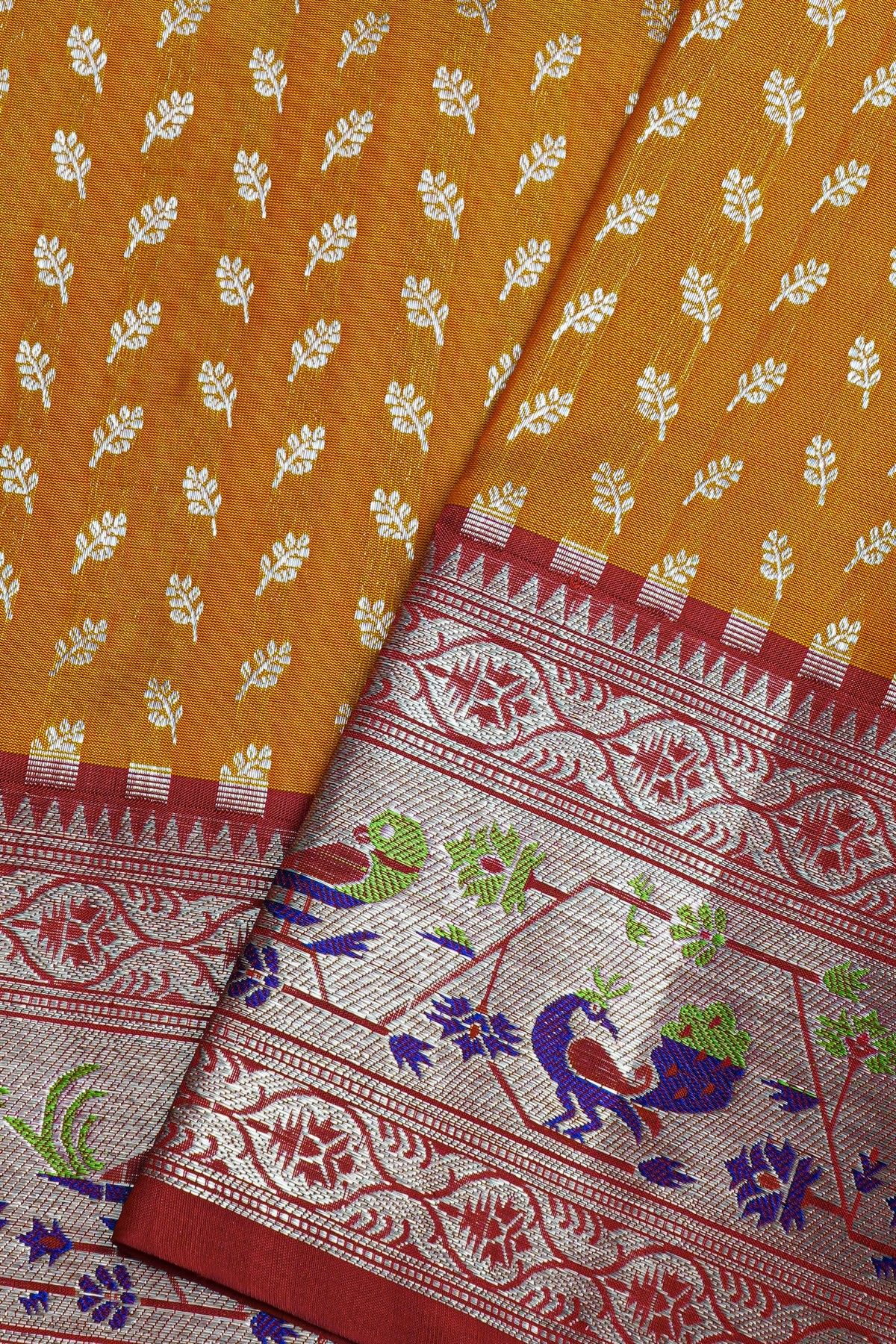 Venkatagiri Silk Dual Colour Saree