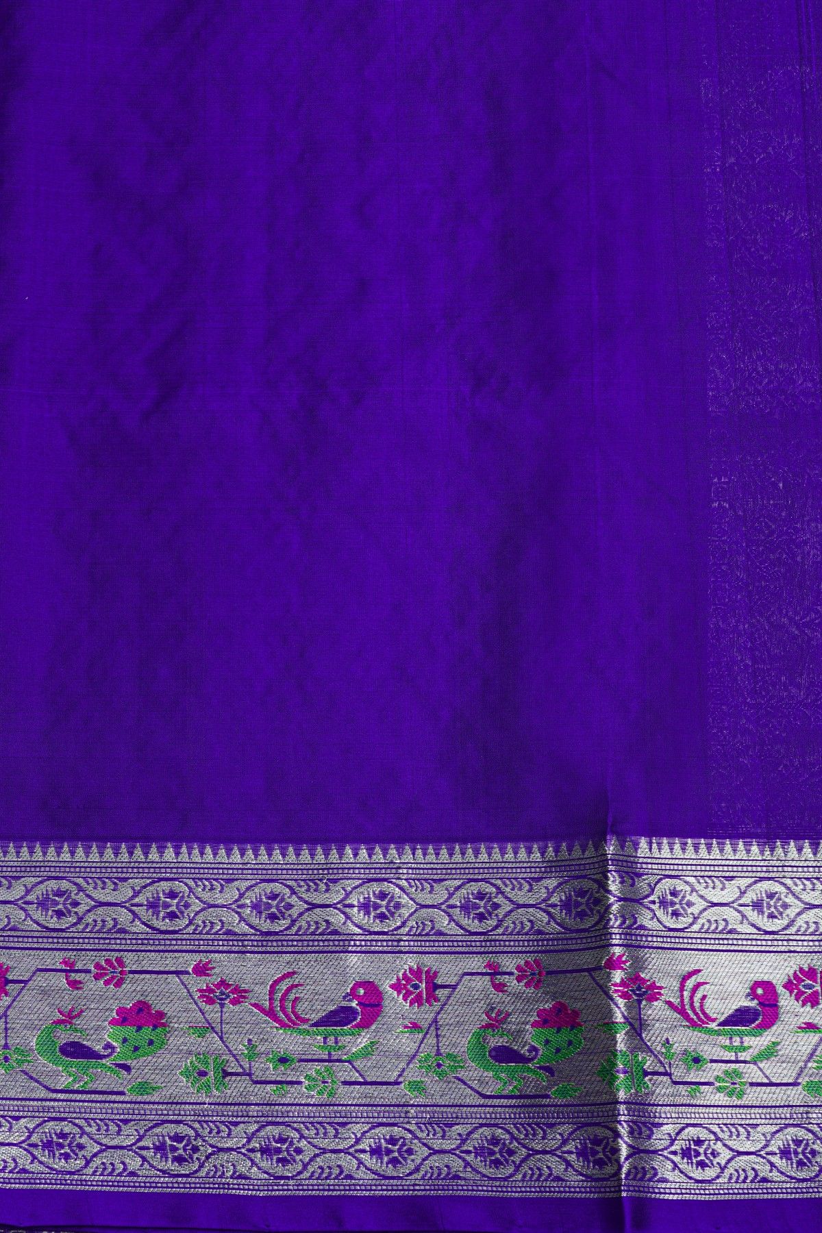 Venkatagiri Silk Dual Colour Saree