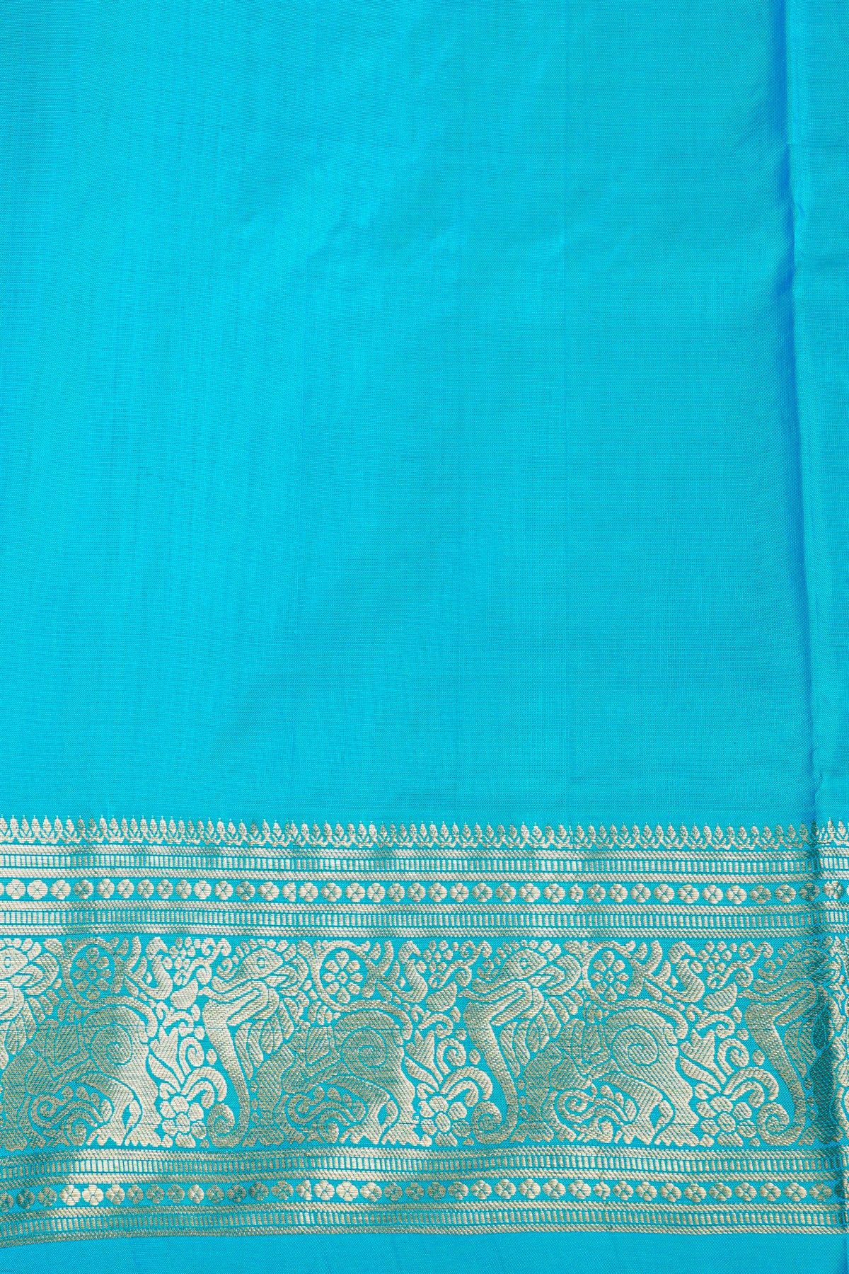 Venkatagiri Silk Dual Colour Saree