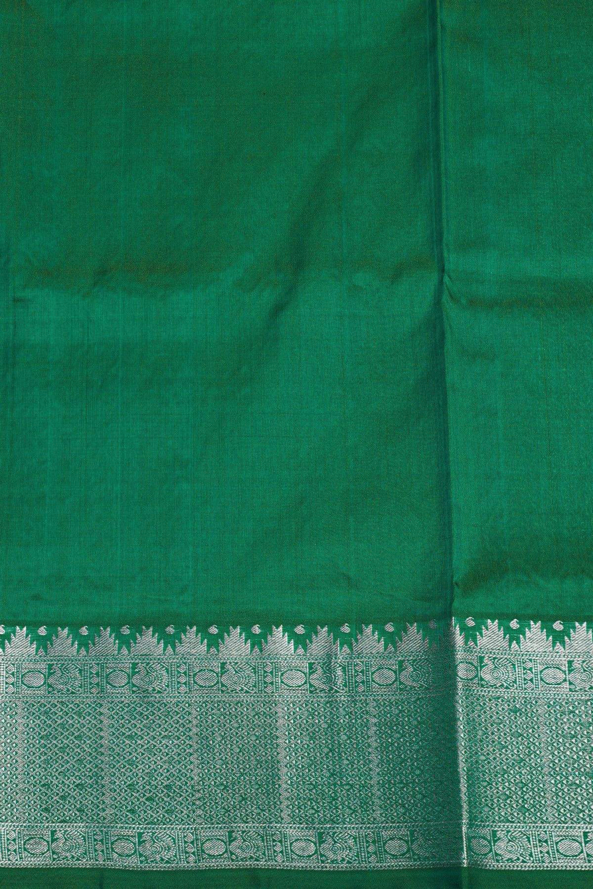 Venkatagiri Silk Sea Green Saree