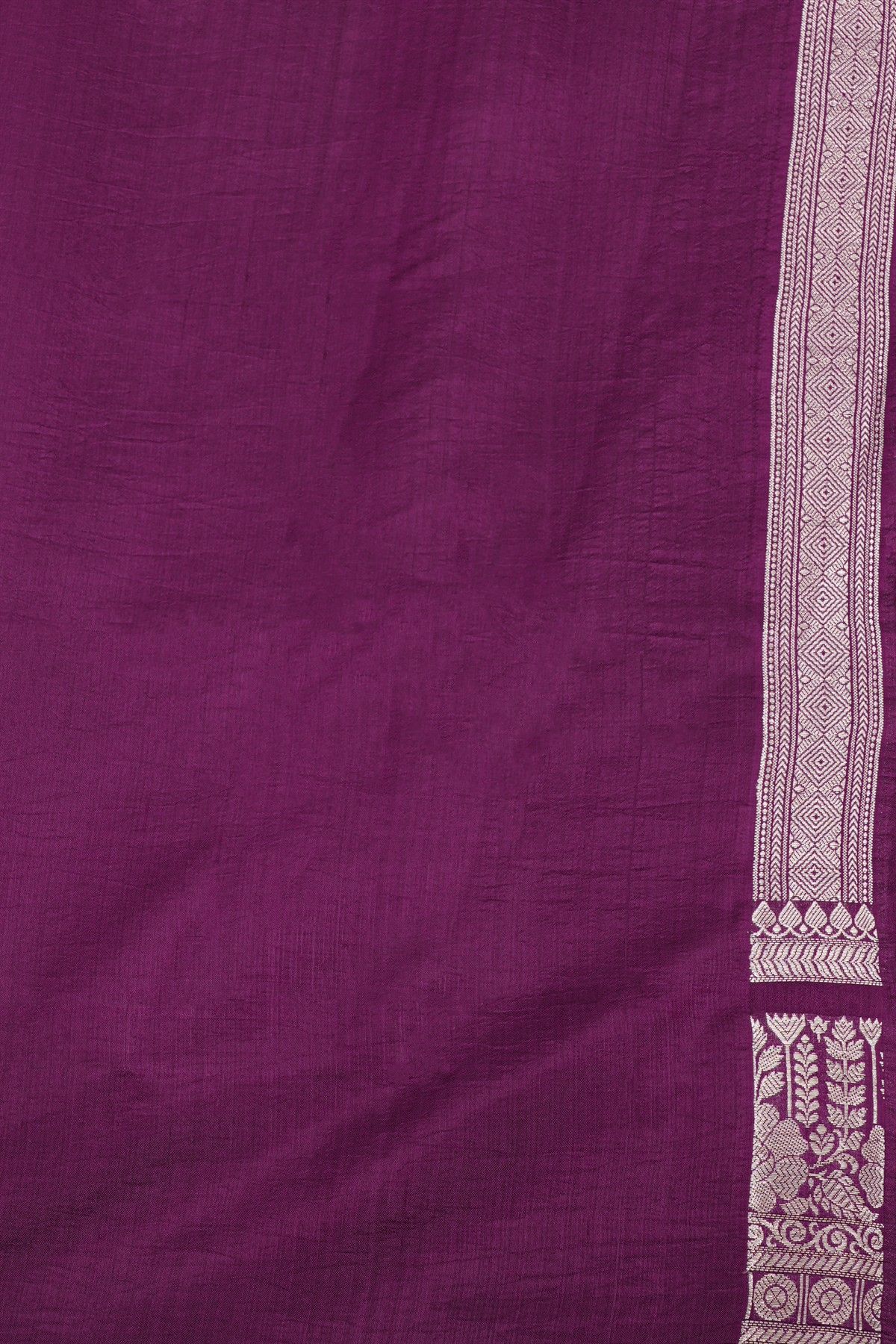 Matka Silk Blue Saree