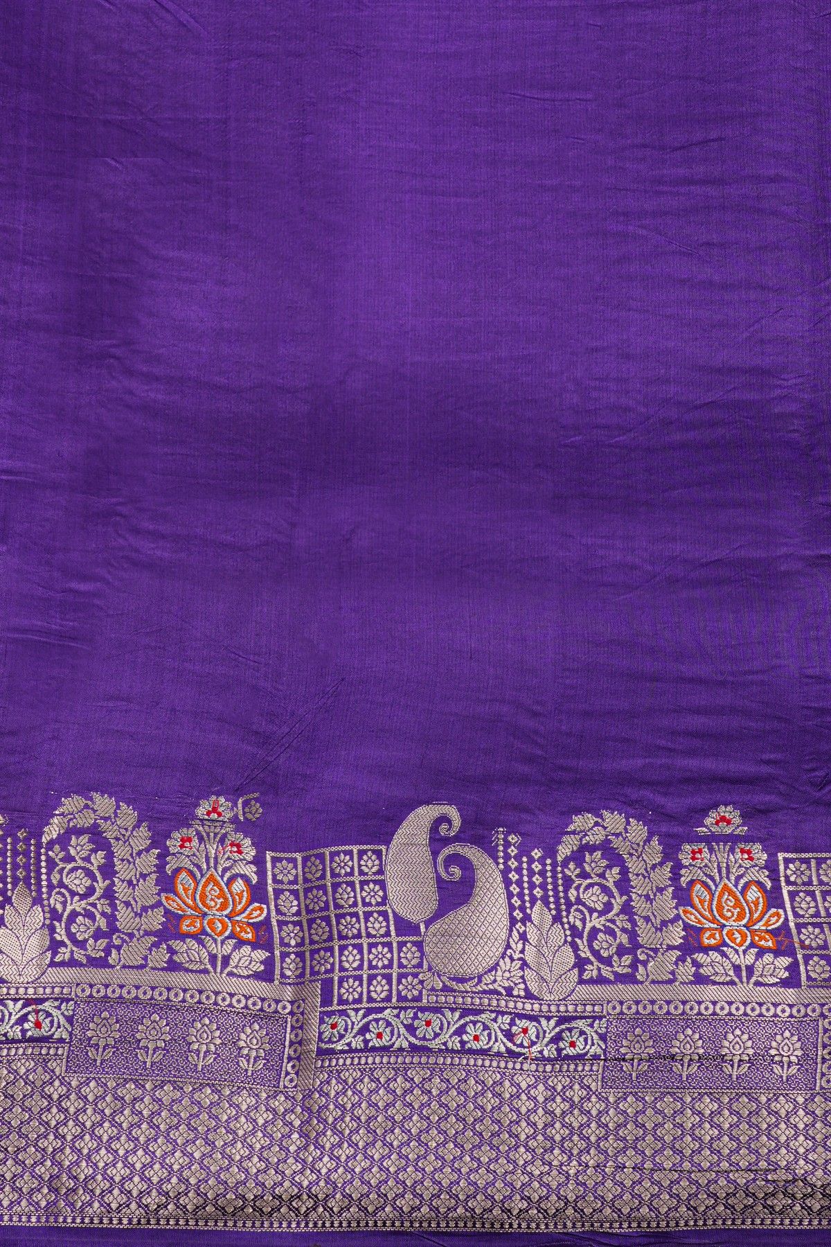 Matka Silk Red Saree