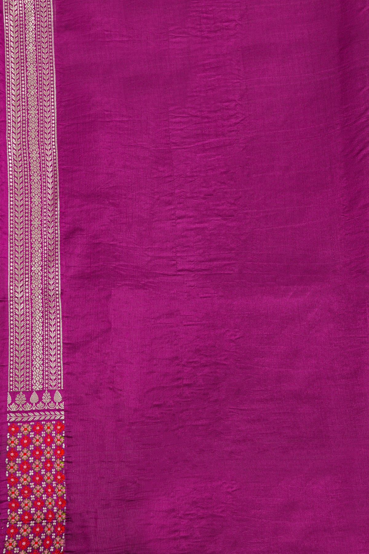 Matka Silk Royal Blue Saree