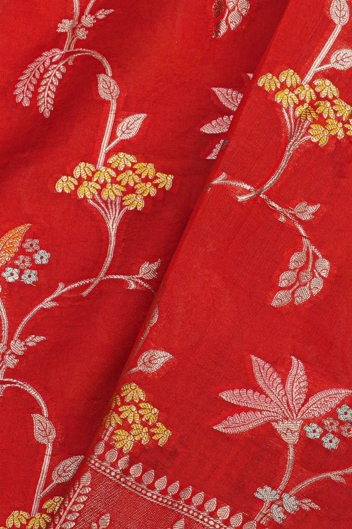 Matka Silk Multi-Colour Saree