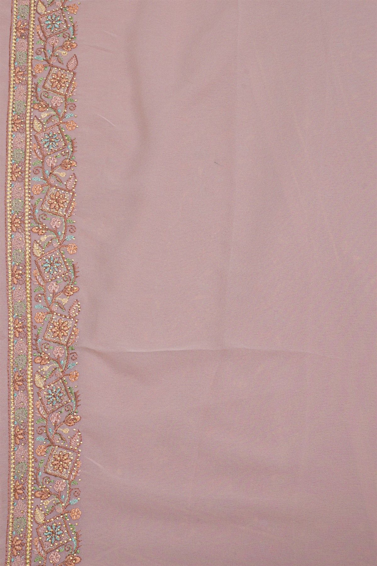 Designer Organza Pink Saree