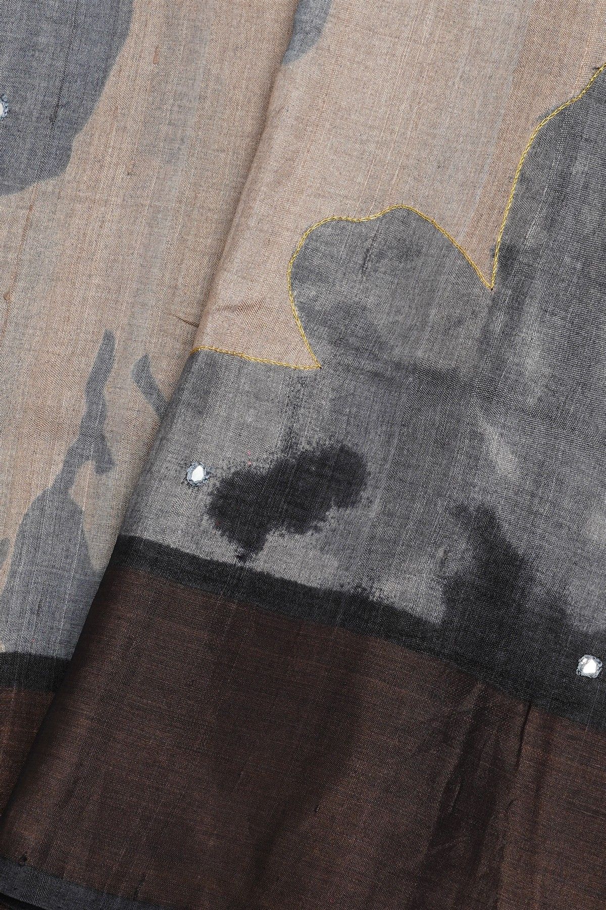 Fancy Tussar Multi Colour Saree