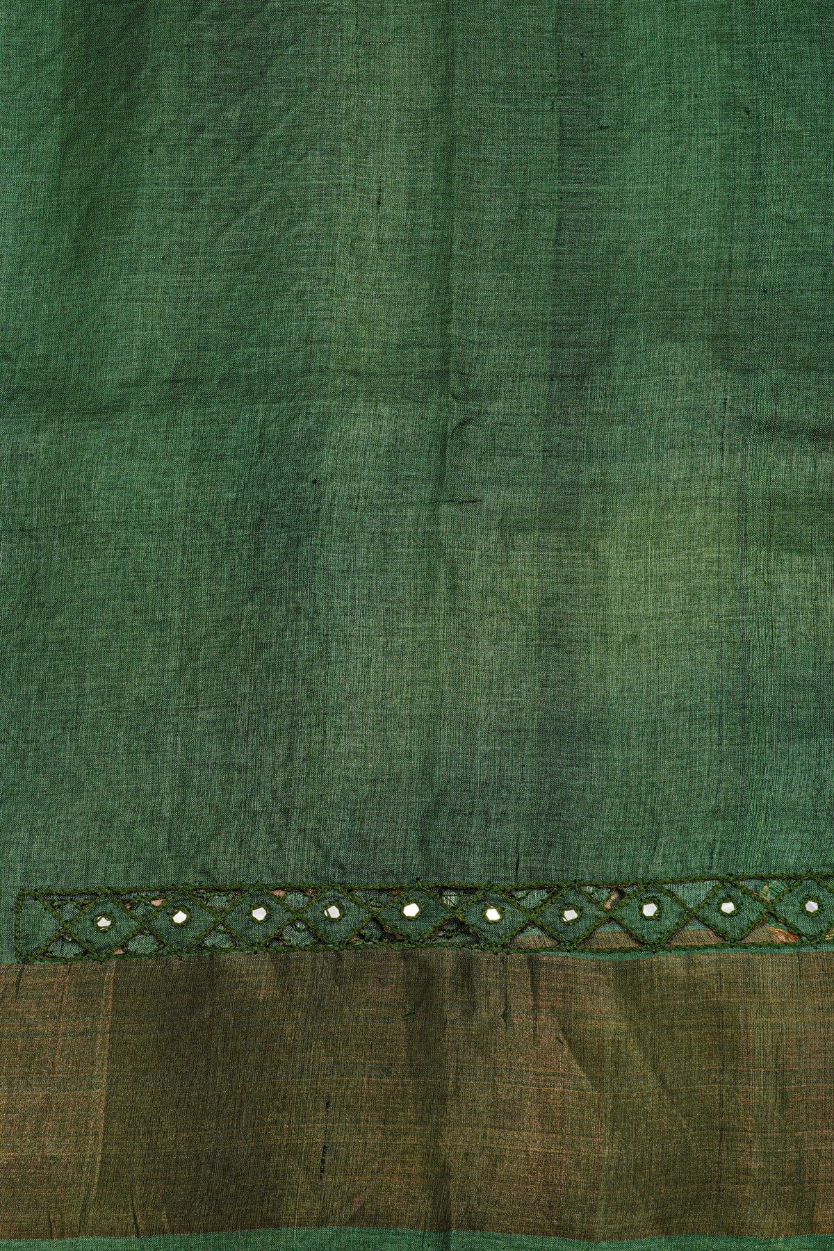 Fancy Tussar Multi Colour Saree