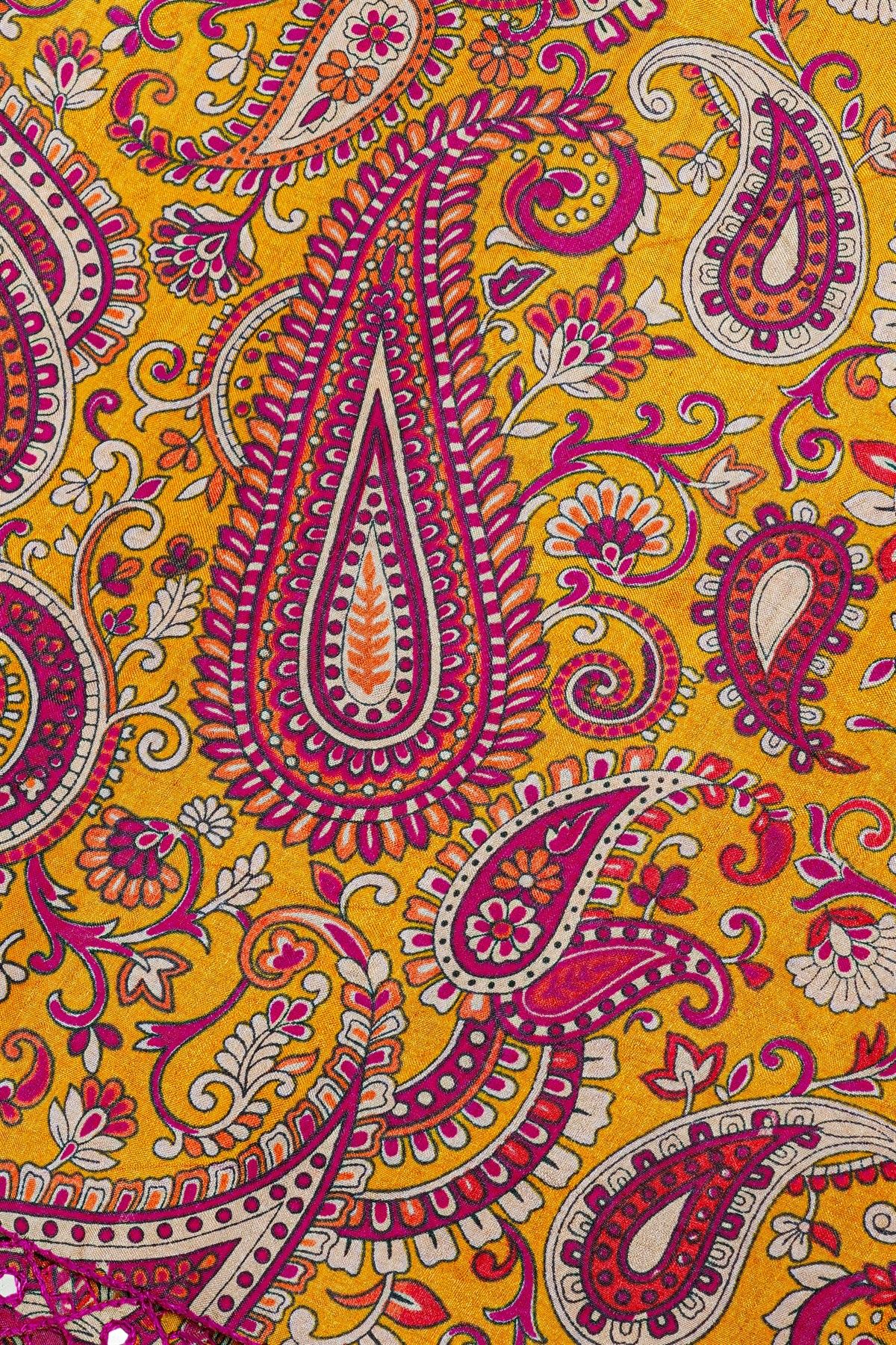 Fancy Tussar Multi Colour Saree